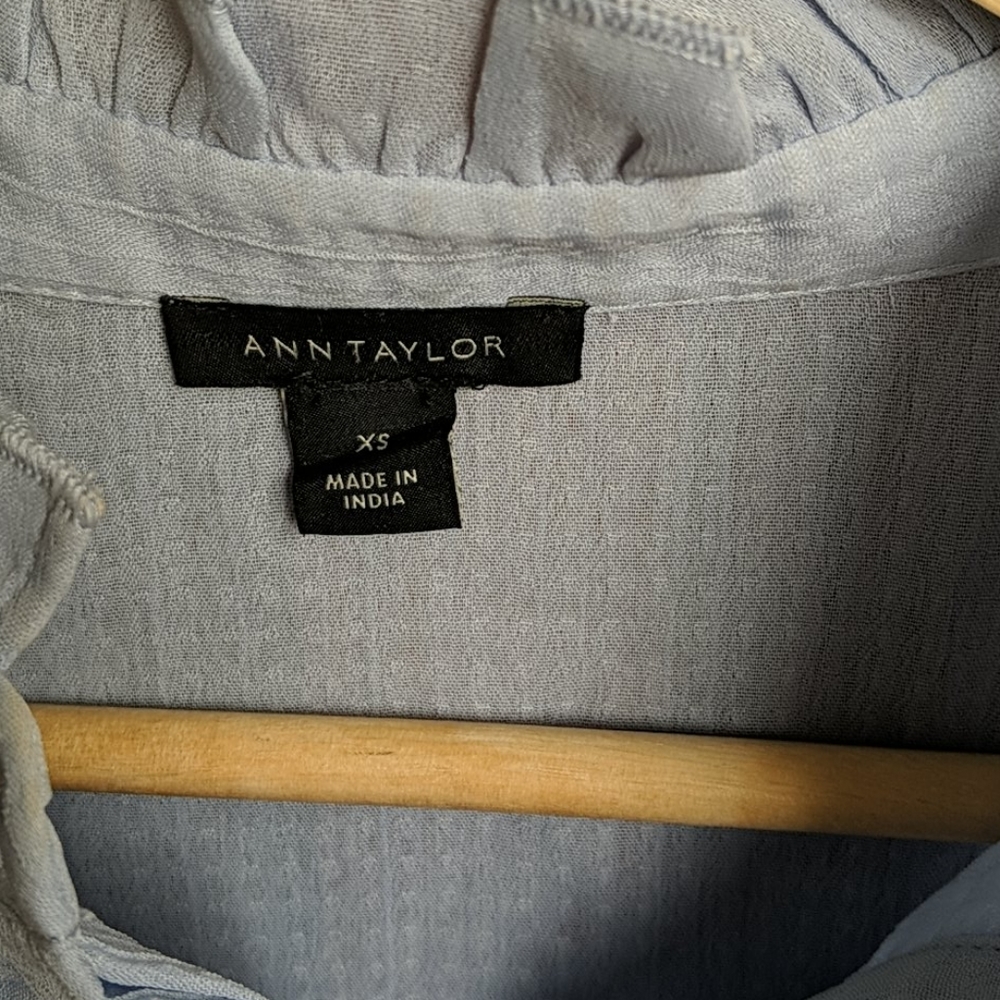Ann Taylor Ruffles Blouse - Picture 2 of 5